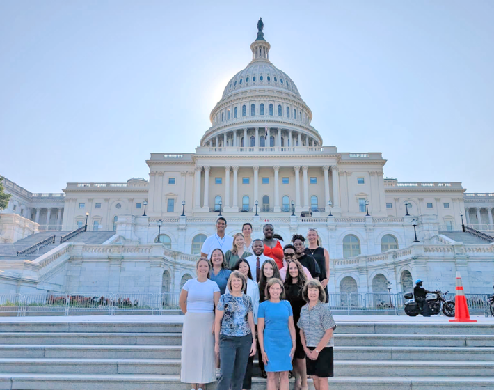 SRCD members and staff at Child Policy Connect Hill Day Hill Day Event