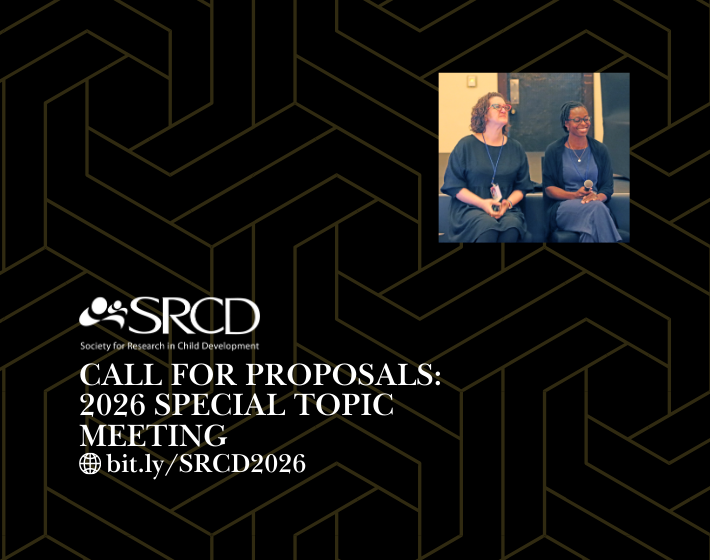 Website Graphic for SRCD's 2026 Special Topic Meeting