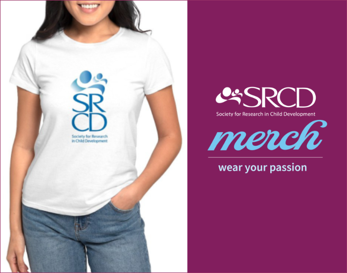 Promo Graphic Highlighting SRCD Merch