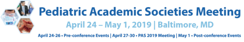 The Pediatric Academic Societies