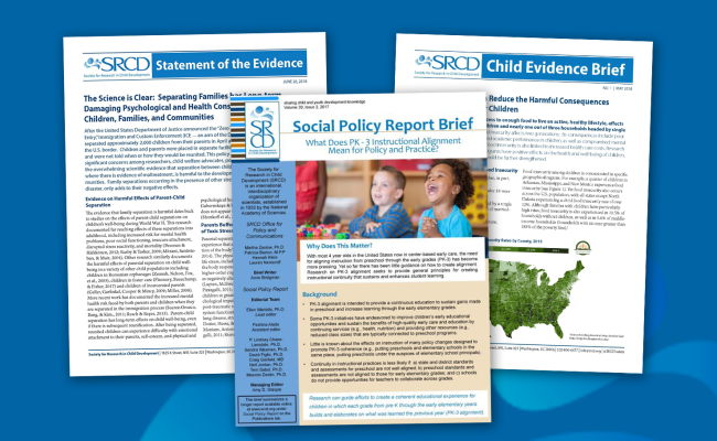 SRCD Briefs and Fact Sheets